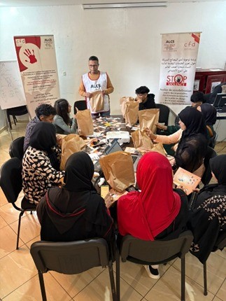 Ziel der Partnerorganisation: Den Erfahrungsaustausch zu fördern und die verfügbaren Betreuungsangebote vorzustellen, darunter die medizinische, soziale, psychologische und rechtliche Begleitung. Bild: ALCS.