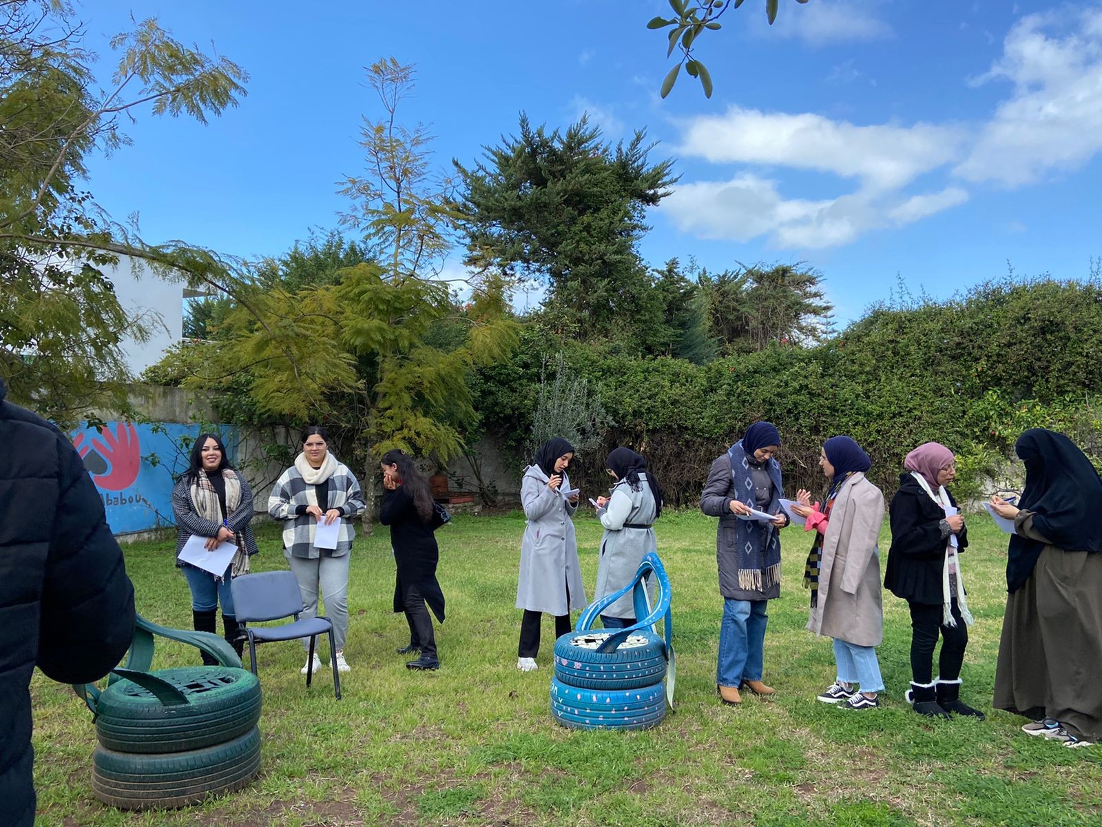 Teilnehmerinnen im Austausch. Bild: zvg.