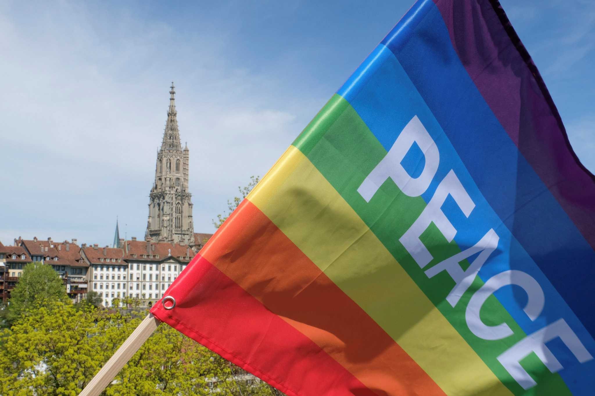 ... mit dem Ziel: Zum Münster. Bild: Heinz Bichsel.