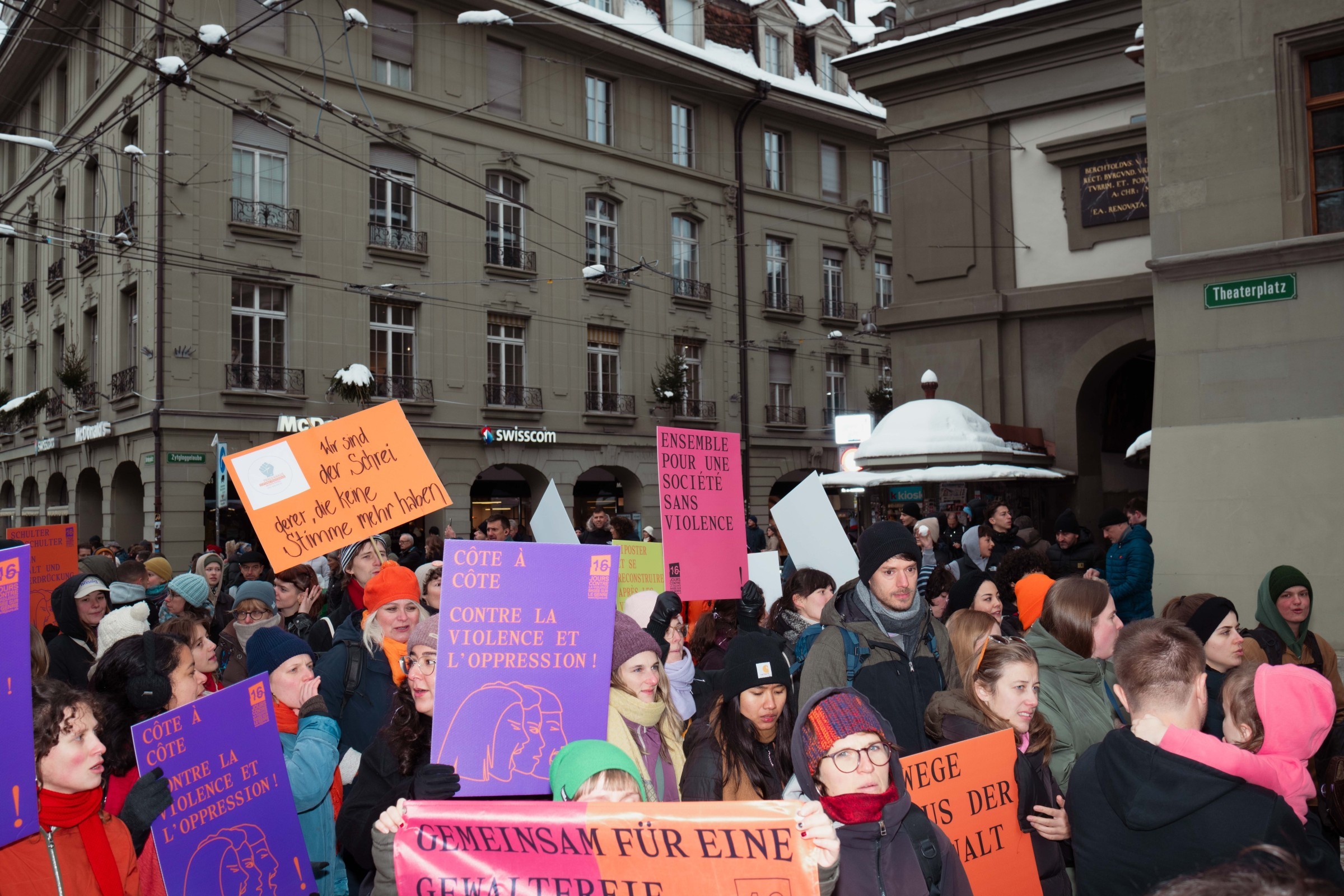 Nationale Demo gegen geschlechtsspezifische Gewalt in Bern, 23. November 2024. <span class="source">Foto: Nathalie Jufer</span>