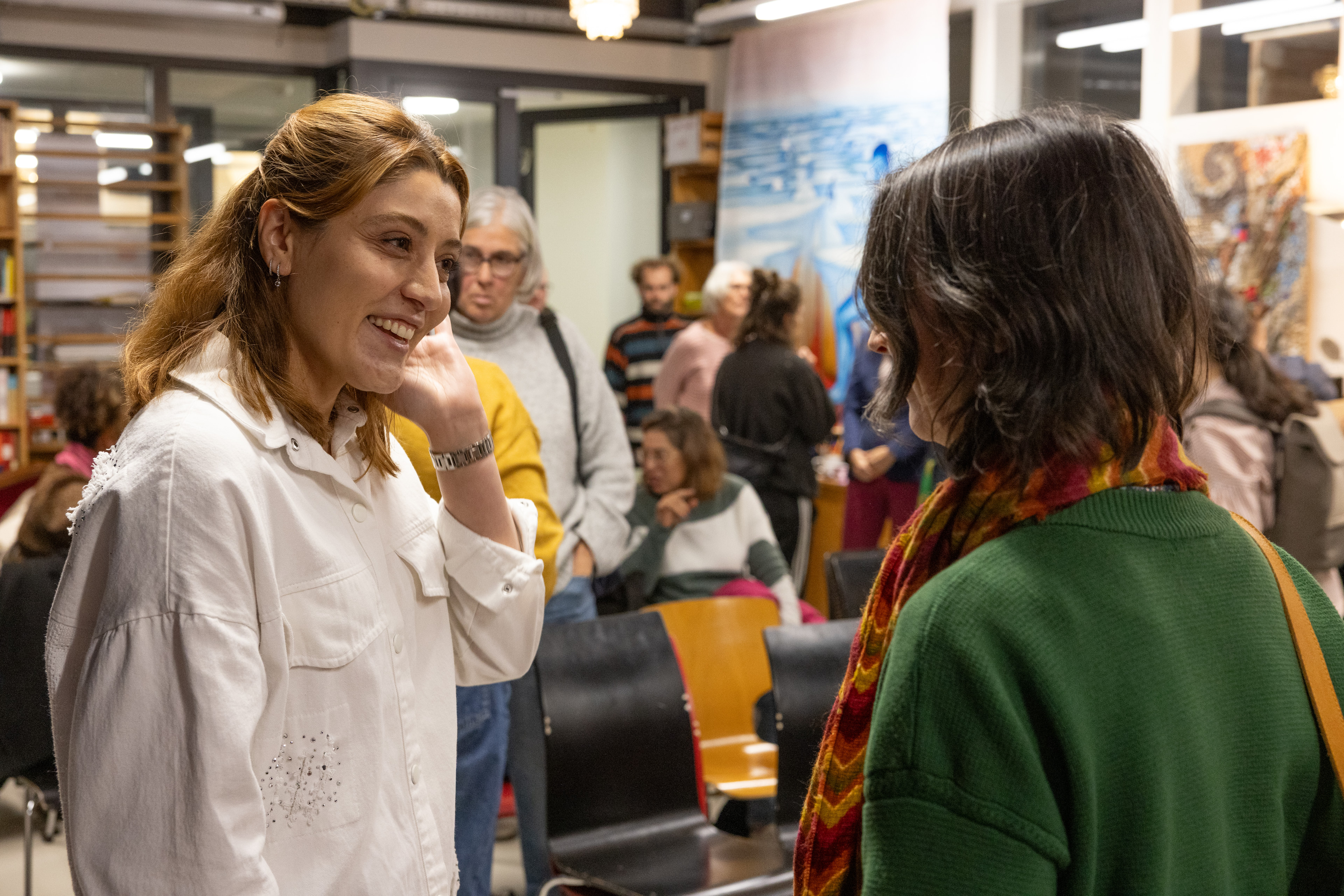 Das war die Veranstaltung Unsichtbare Wunden, gemeinsame Wege / Fotograf Fabio Blaser