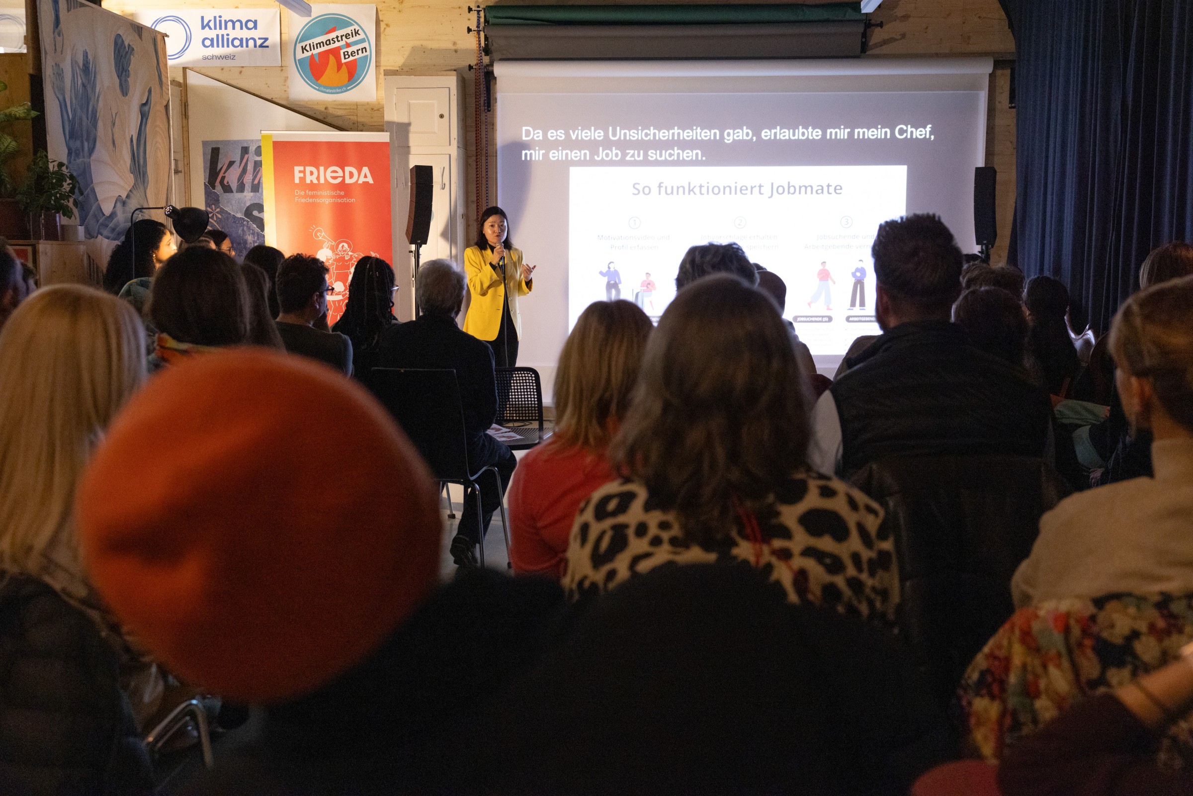 Das war die Veranstaltung Zwischen Hürden und Hoffnung / Fotograf Fabio Blaser