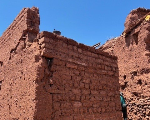 Die Mauer der Olivenpresse in der traditionellen Bauweise. Bild: zvg.