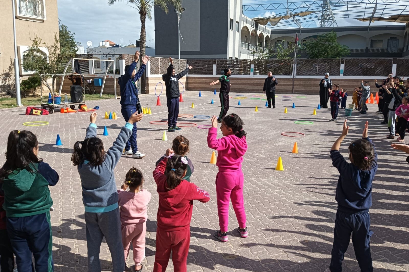 Psychosoziale Unterstützung für Kinder im Gazakrieg 2024. Foto: PS4L